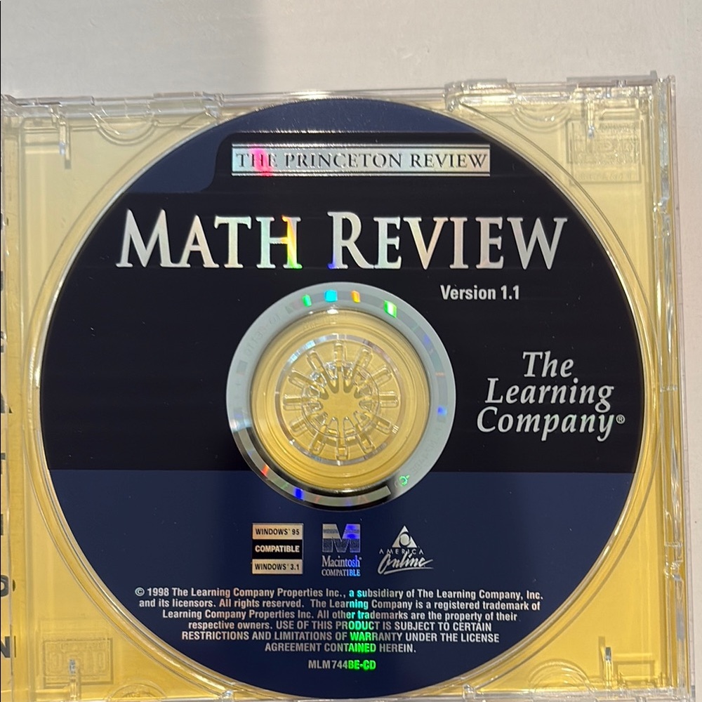 Math Review CD - Blue - Picture 2 of 3